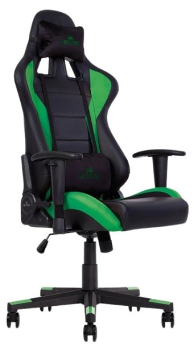 Scaun gaming Новый стиль Hexter ML FR R1D TILT PL70 ECO/01 Black/Green