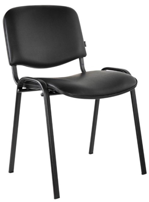 Scaun de birou AMF ISO Black Leatherette