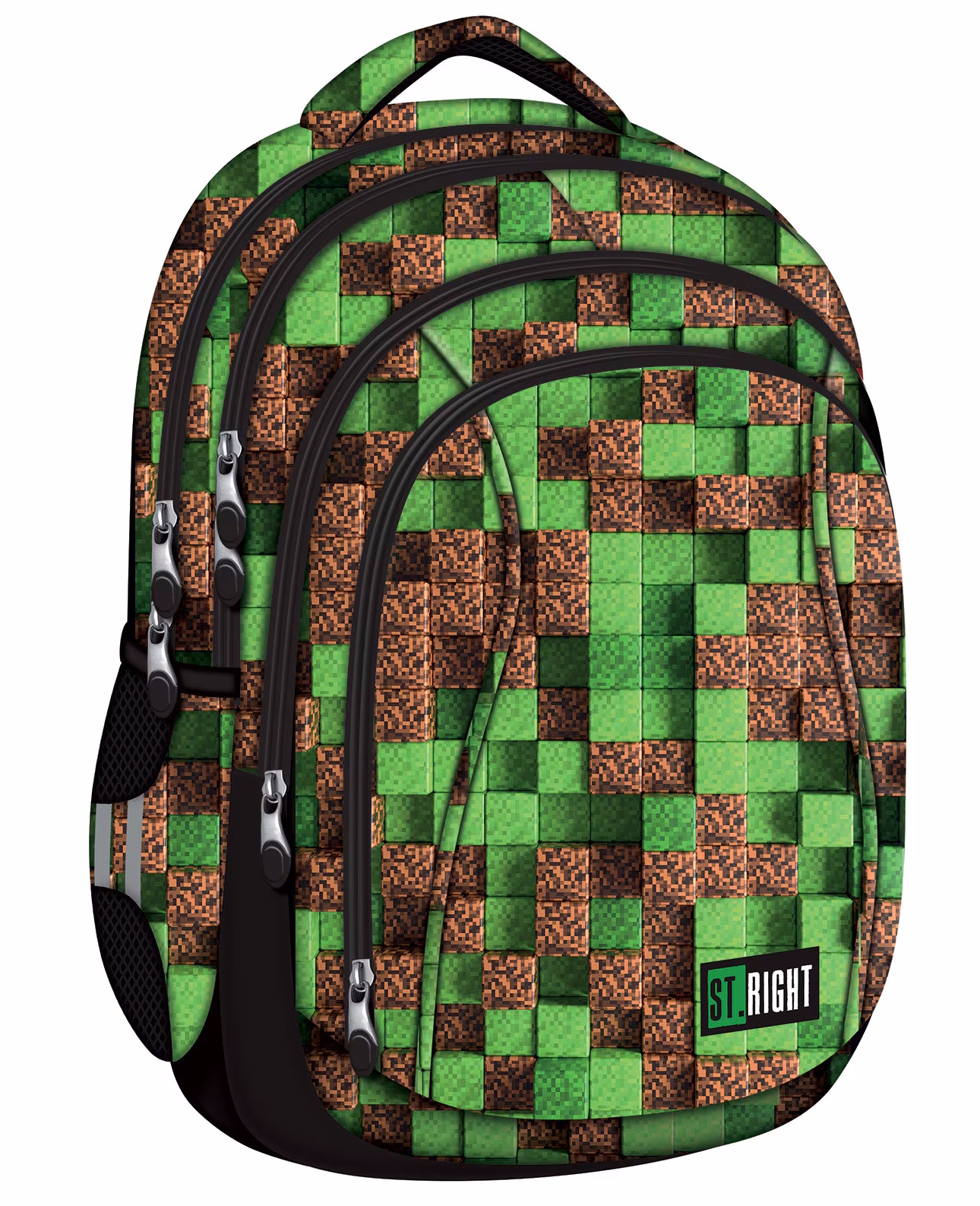 Rucsac școlar St.Right Pixel Cubes 666780