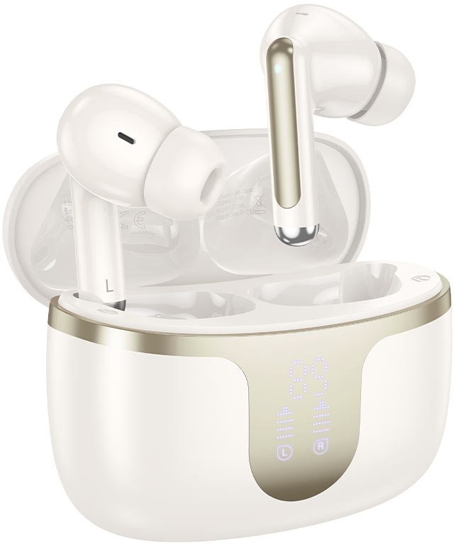 Căşti Hoco EQ10 Harmony Milky White