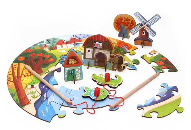 Puzzle New World Fun Farm