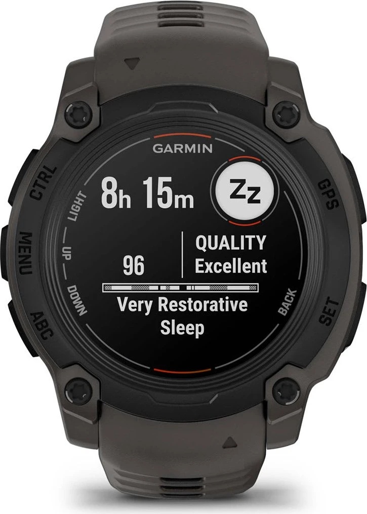 Smartwatch Garmin Instinct E 40mm Black with Charcoal Band (010-02932-00)