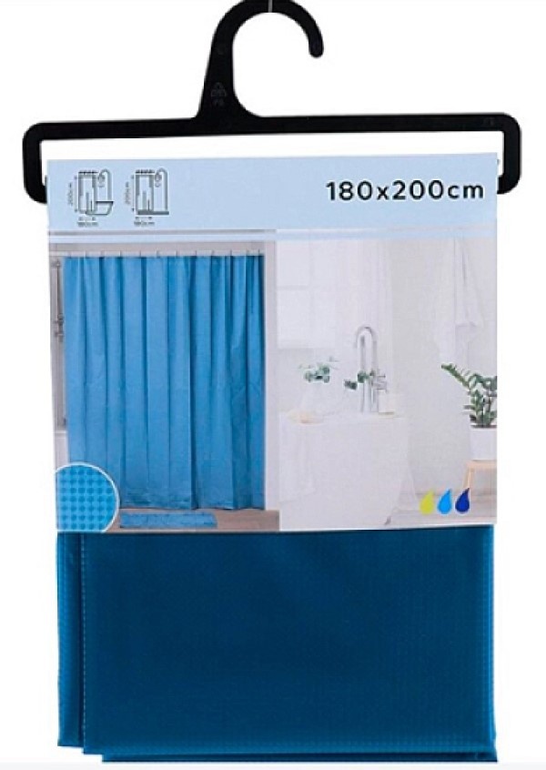 Perdele de duş Tendance Dark Blue 180x200cm (55694)