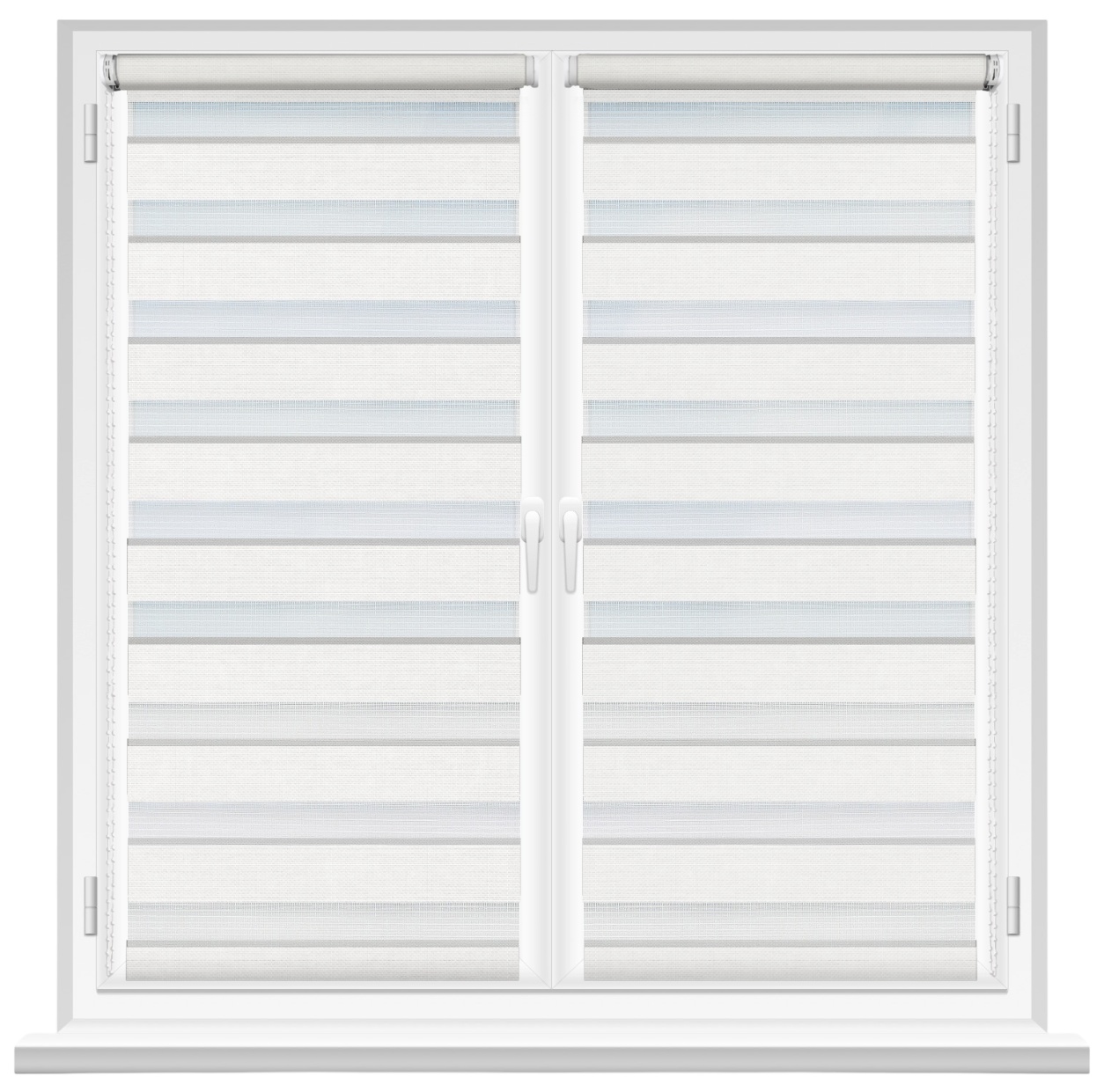 Rolete textile Msrolls Day Night Ton 616/1 White 0.60x1.70m