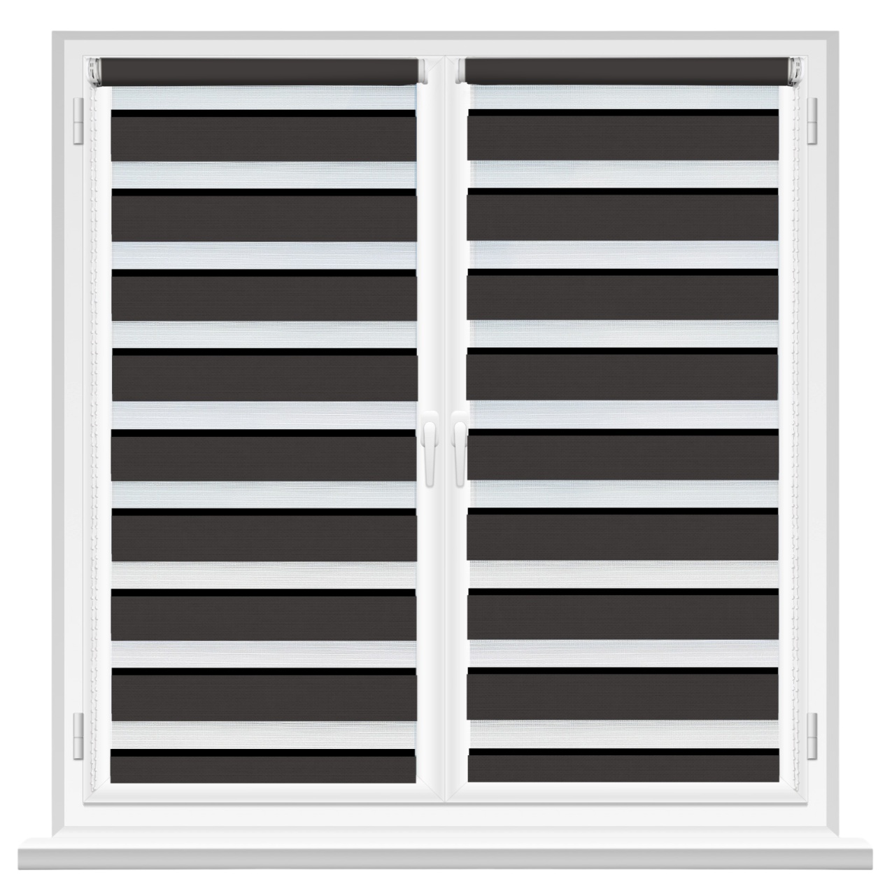 Rolete textile Msrolls Day Night Ton 616/15 Black 0.80x1.70m