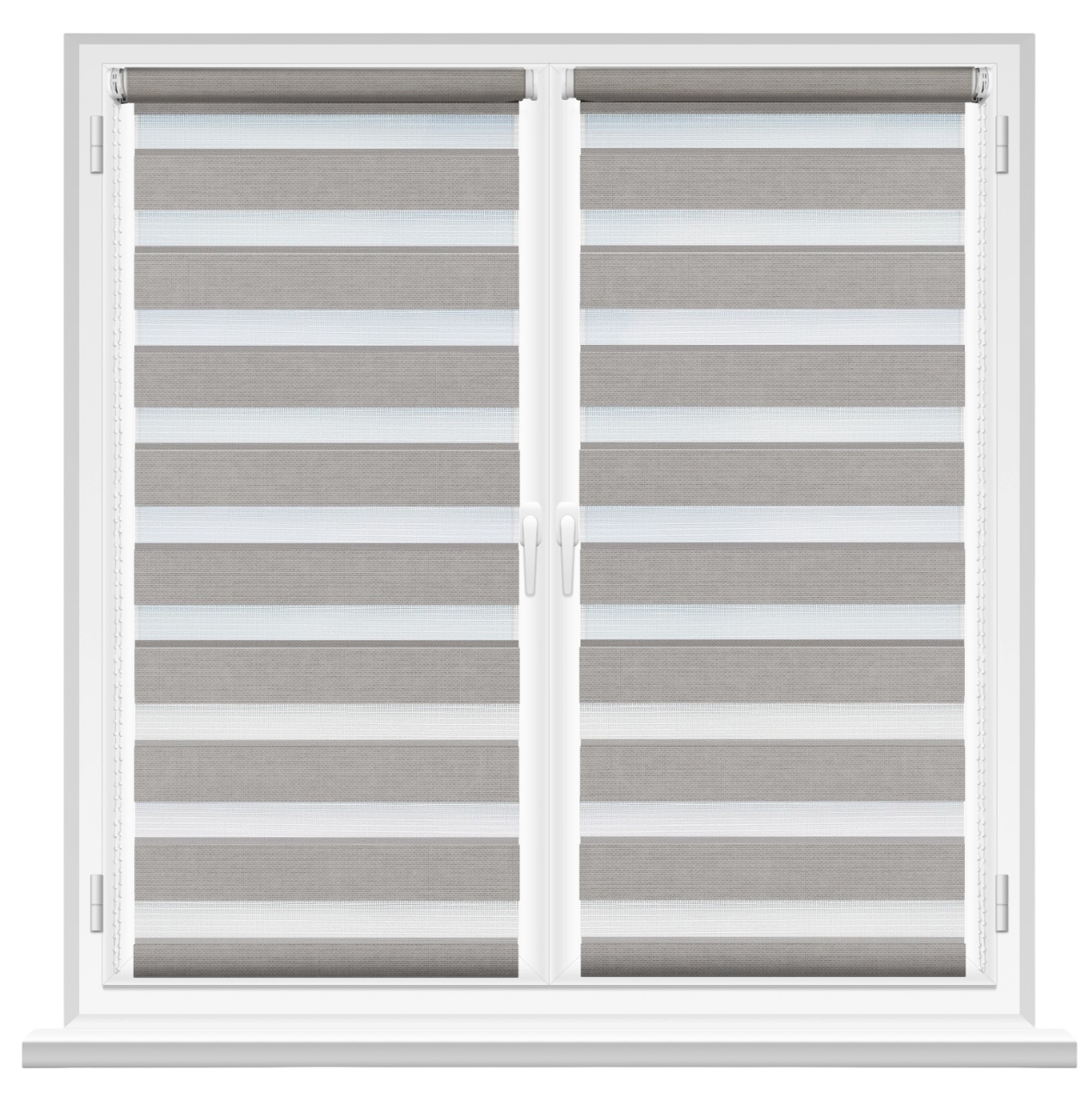 Rolete textile Msrolls Day Night Ton 616/17 Grey 0.65x1.70m