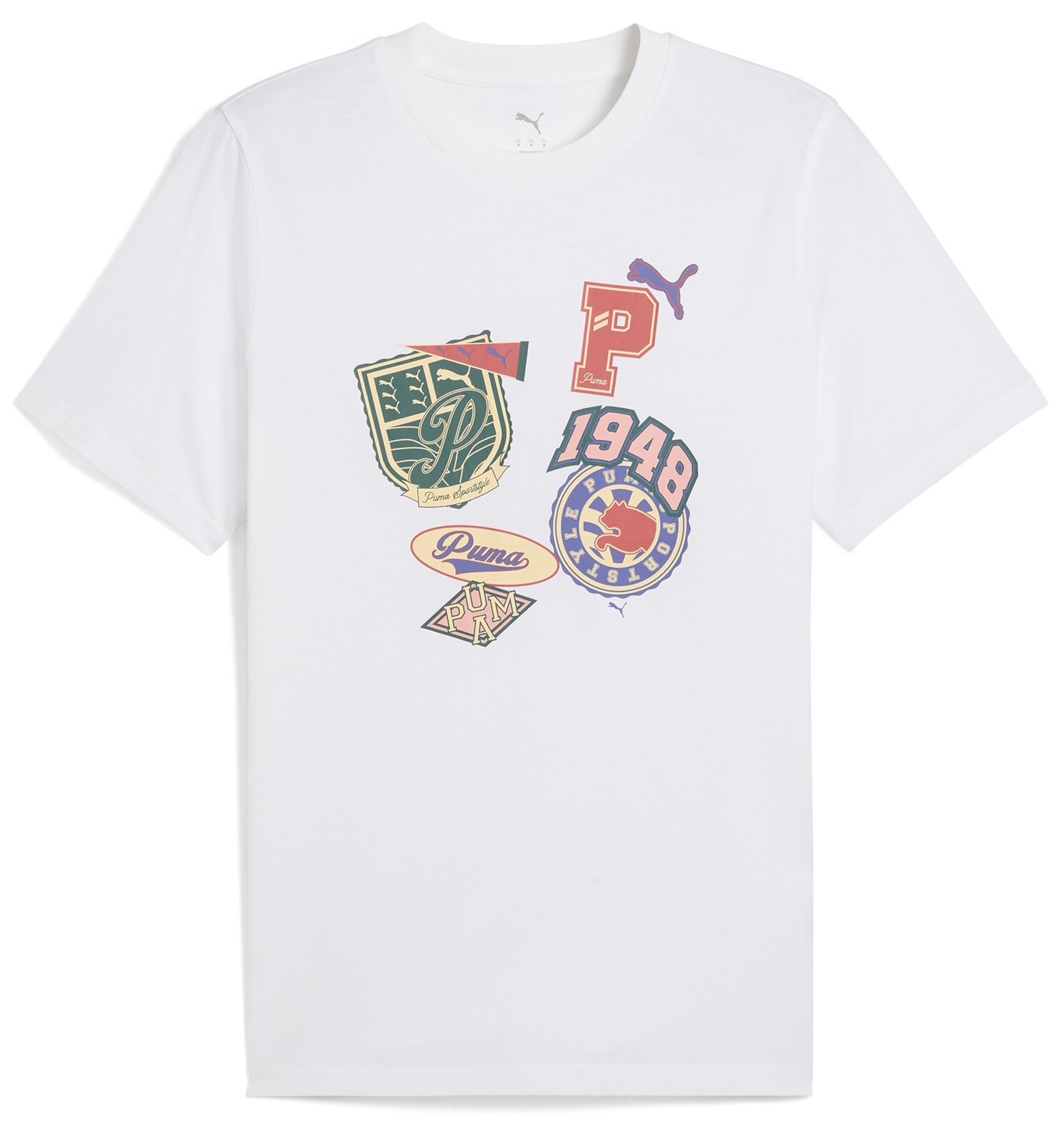 Puma Wardrobe Ess Sports Legacy Front Graphic Tee