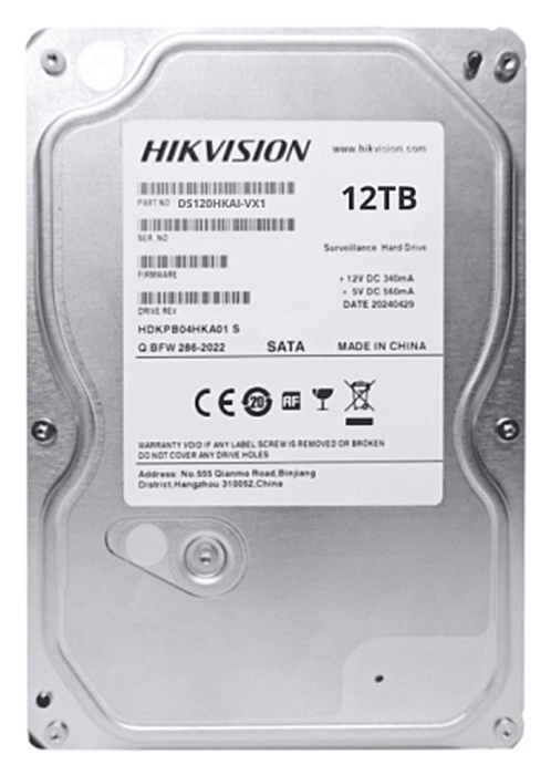 HDD Hikvision 12Tb DS120HKAI-VX1
