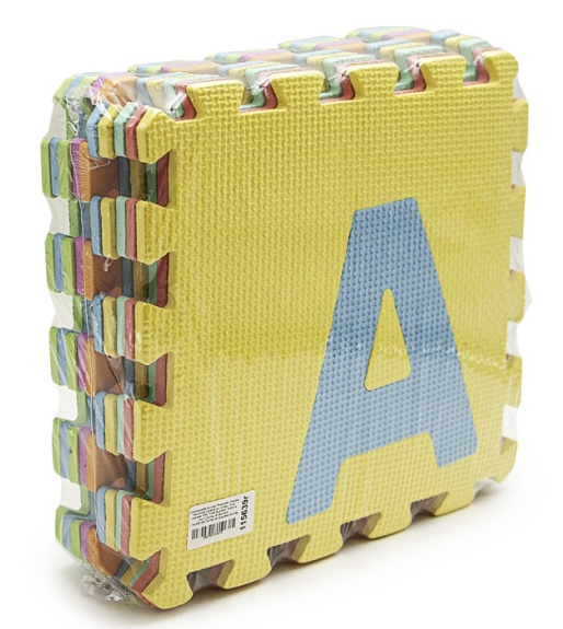 Covoraş-puzzle New World Alphabet