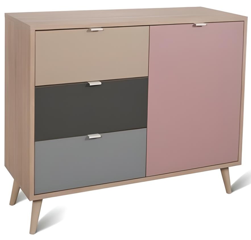 Comodă Mobilier Scandi 1U+3S