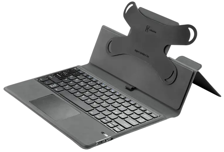 Tastatură Cellularline Keyboard Case up to 11 Black