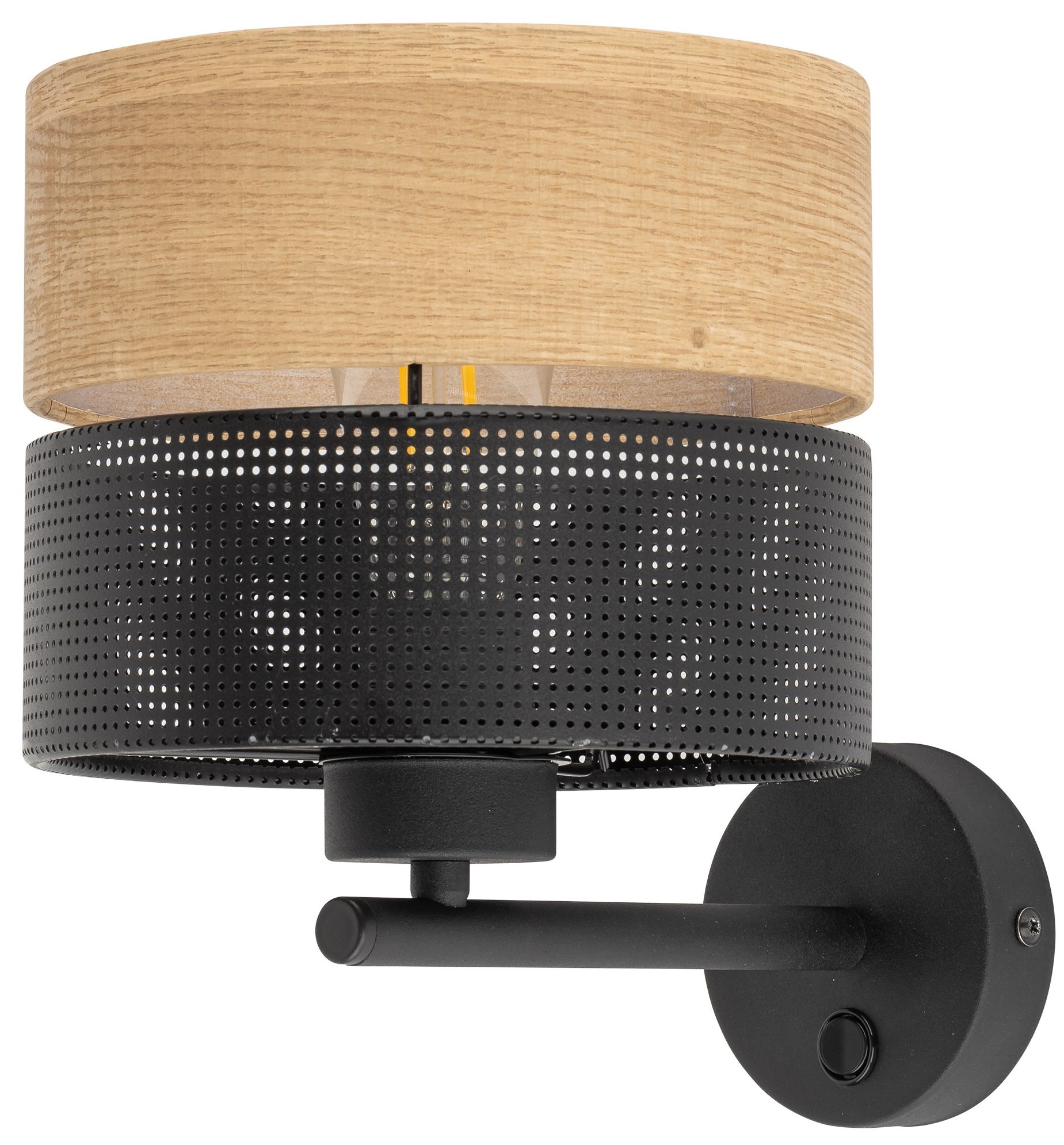 Candelabru de perete Tk-Lighting Nicol 6539 Black