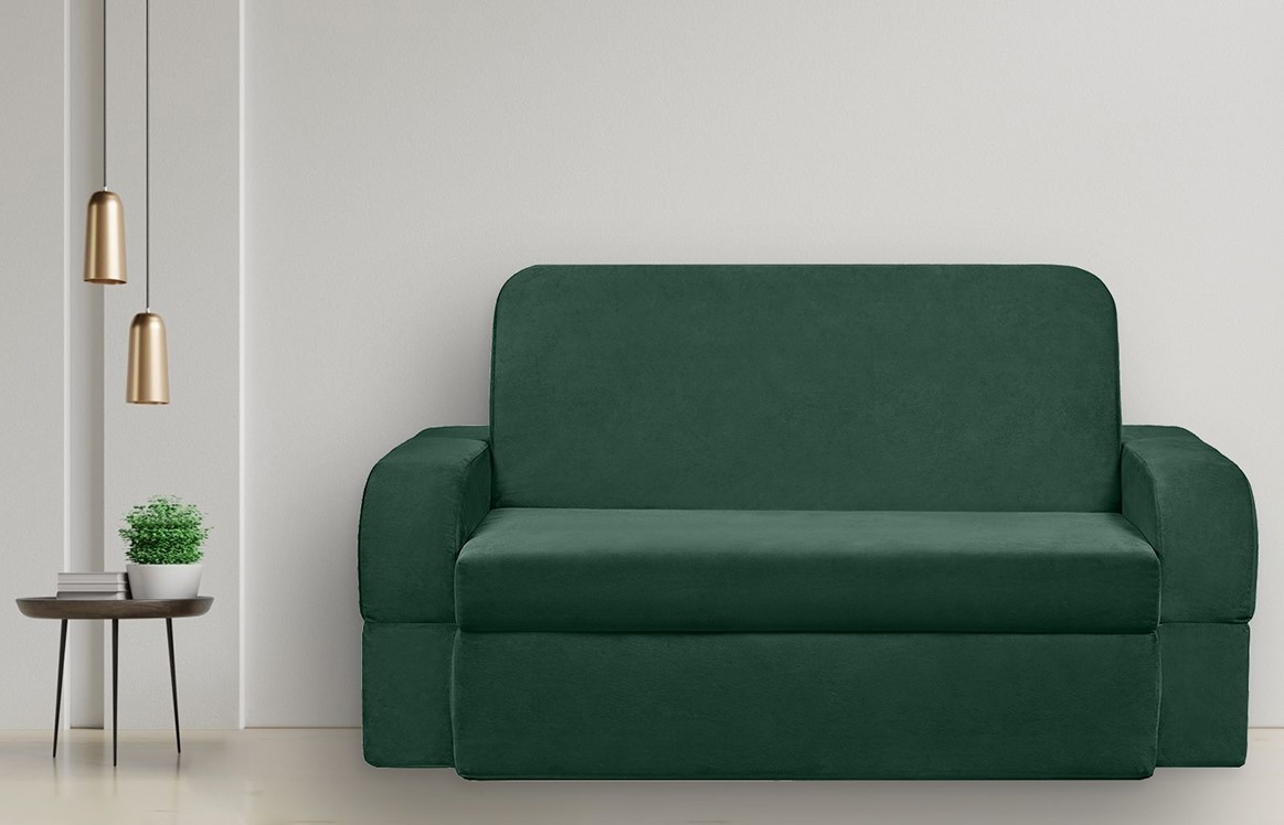 Canapea fără ramă Edka Terra 3in1 180x200x30 P15 Green Emerald