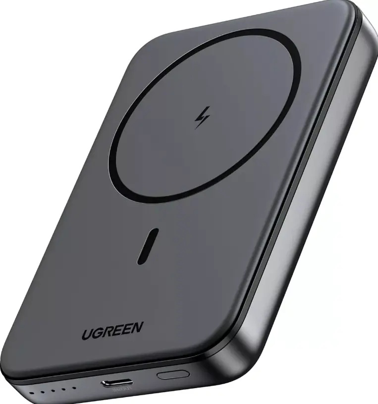 Acumulator extern Ugreen Mini Qi 10000mAh 20W Space Grey (25919)