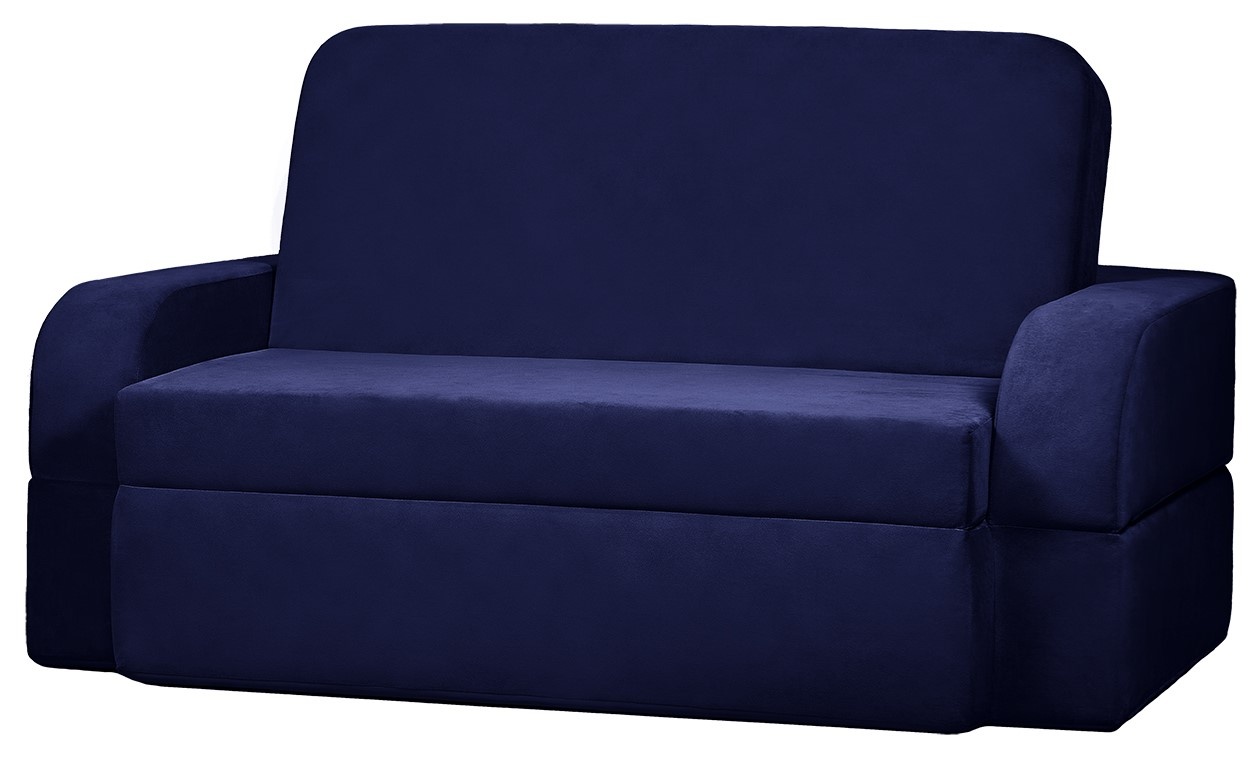 Canapea fără ramă Edka Terra 3in1 180x200x30 M34 Dark Blue