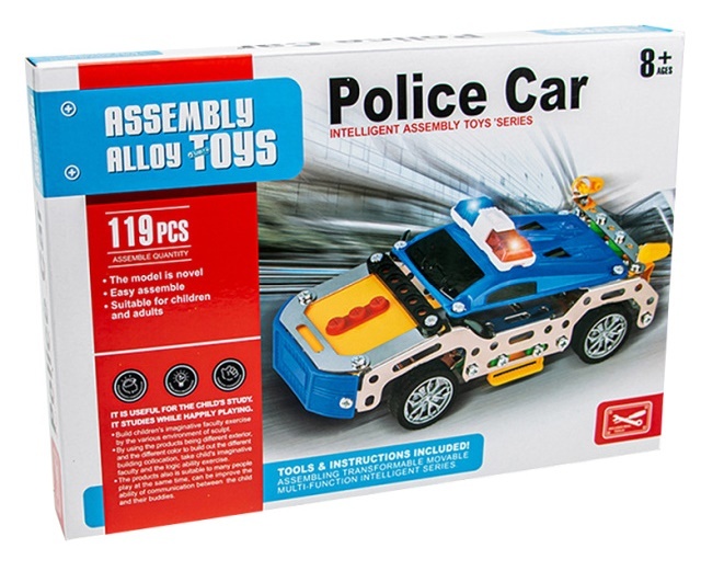 Set de construcție New World Police car 119pcs (553)