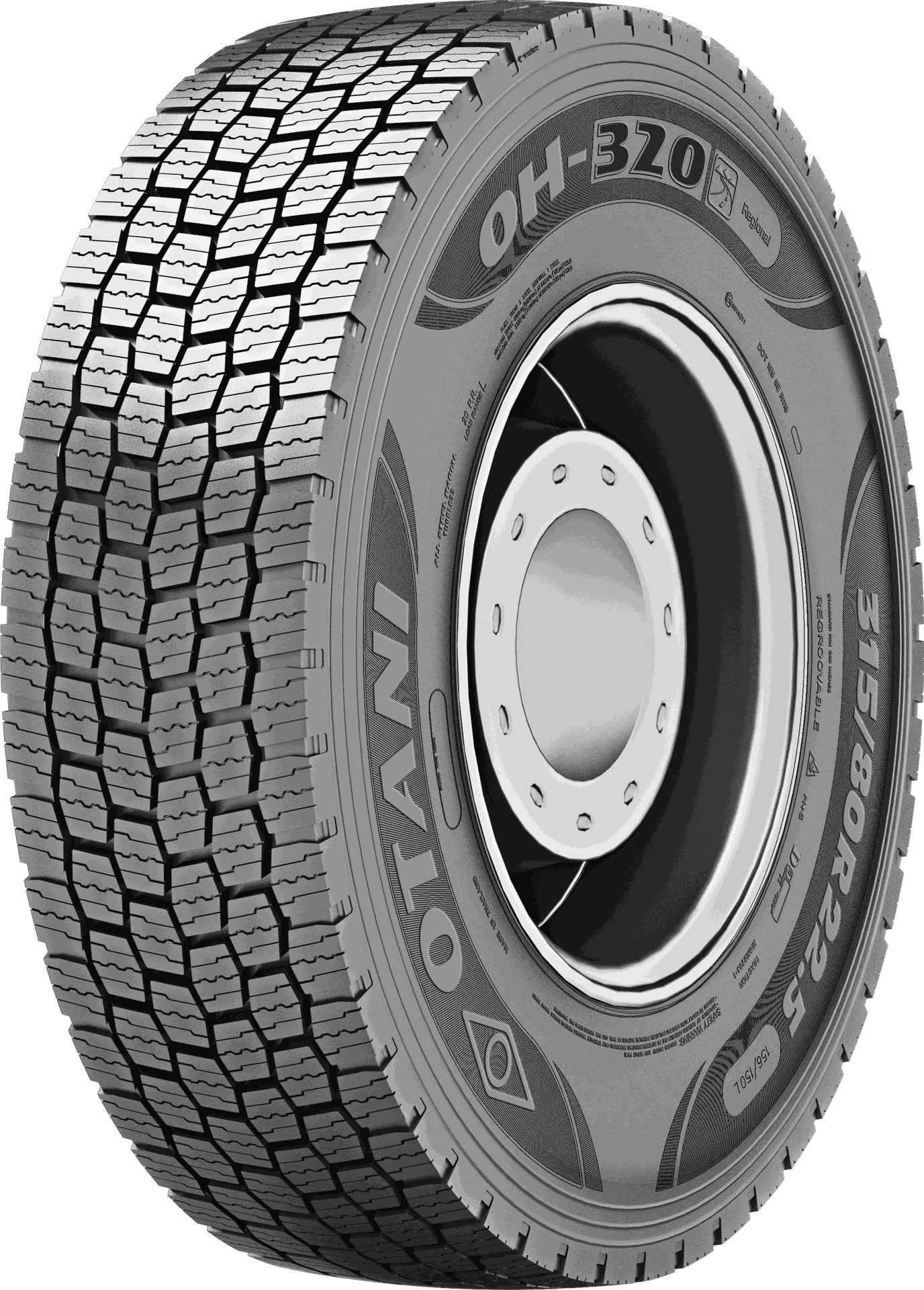 Anvelopă pentru camioane Otani OH320 Drive 295/60 R22.5 150/147K 16PR