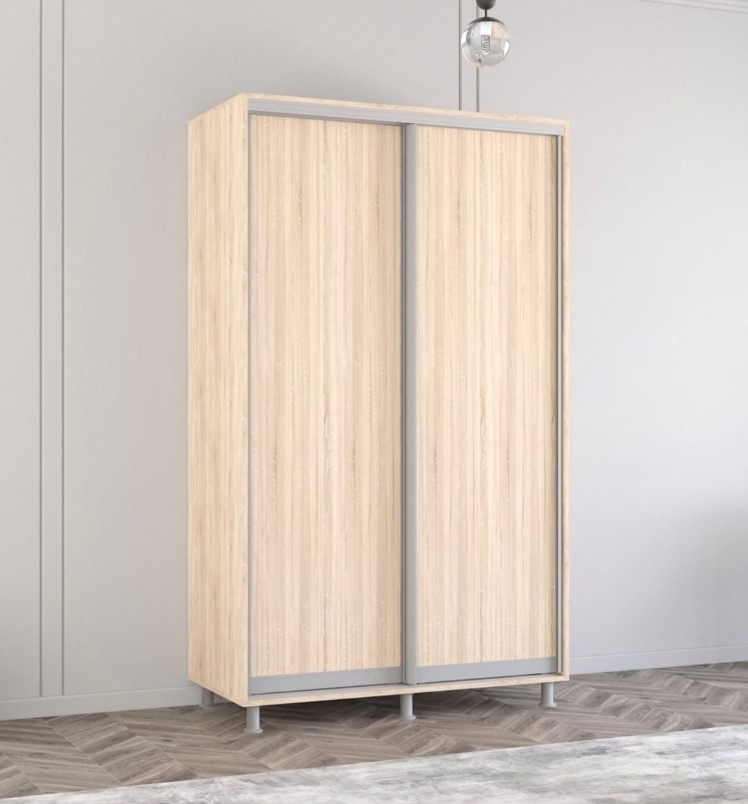 Dulap cu uşi glisante Mobildor-Lux Aron 110x220 Oak Sonoma (aron636)