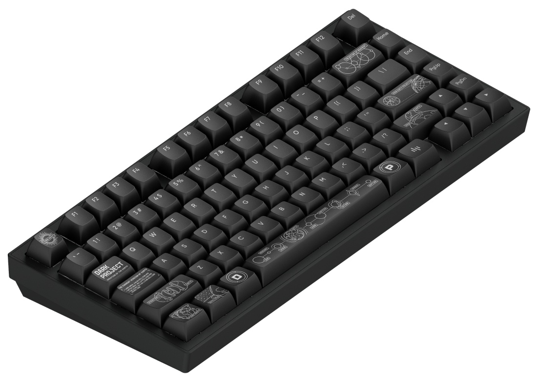 Tastatură Dark Project ALU Terra Nova Black