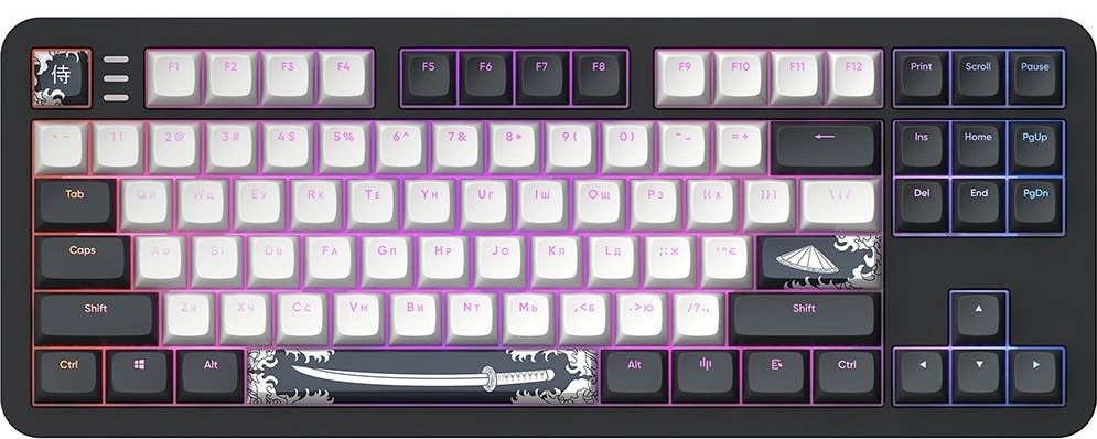 Tastatură Dark Project ALU87 Bushido