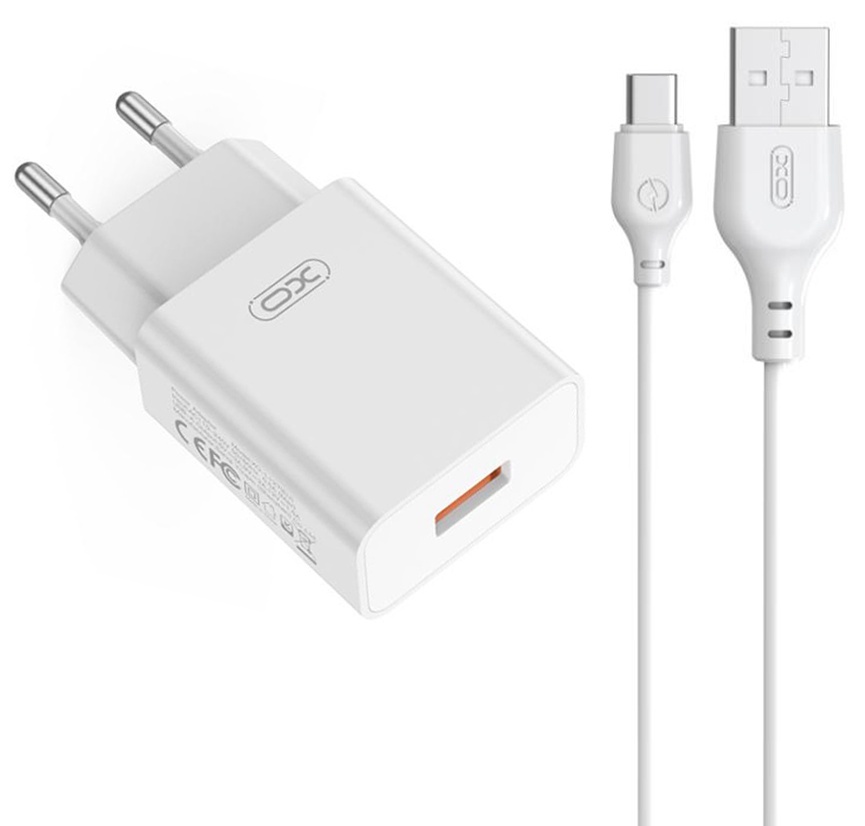 Încărcător XO L127 with Type-C White