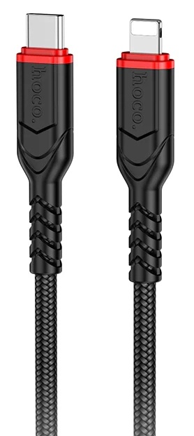 Cablu USB Hoco X59 Victory PD Lightning 3m Black