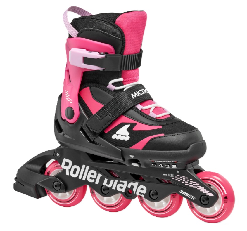 Role RollerBlade Microblade, s.33-36.5 Black/Pink (86B0751530NJ02)