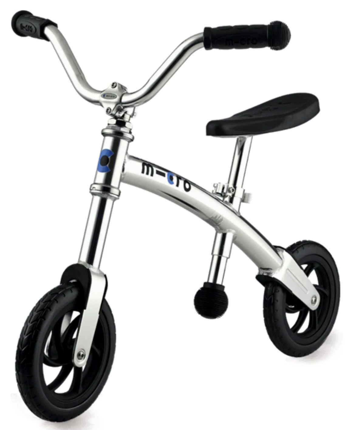 Bicicleta fără pedale Micro G-Bike Chopper Silver (GB0020)