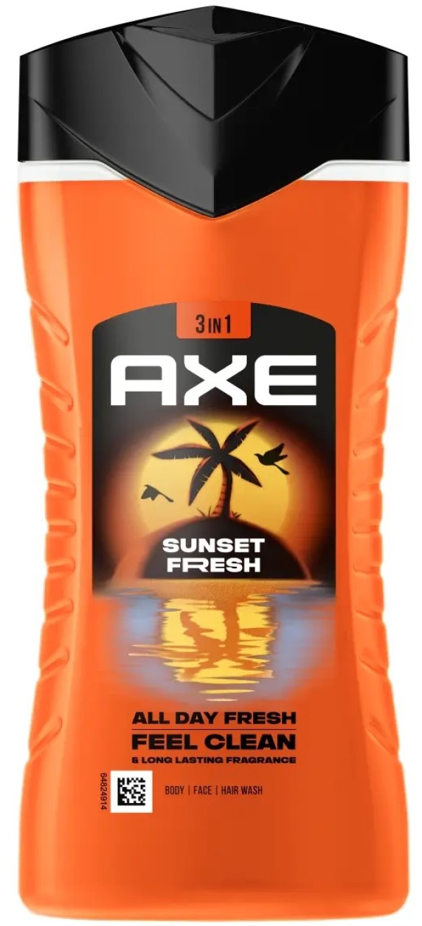 Gel de duș AXE Sunset Fresh 3in1 250ml