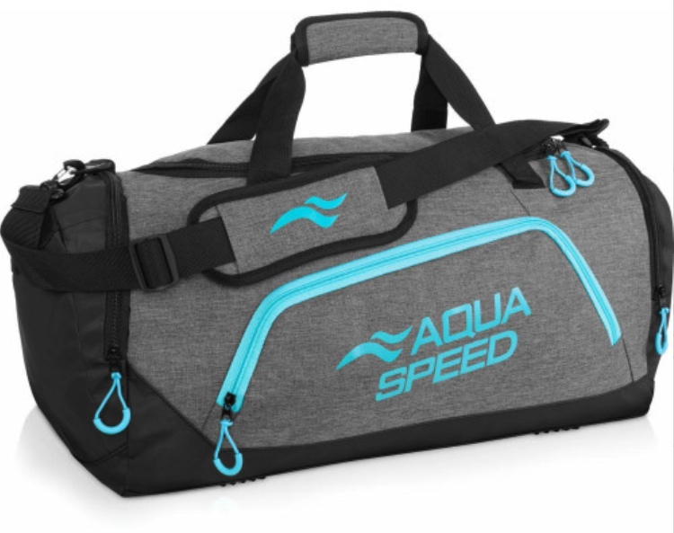 Geantă Aqua Speed Sports L Gray/Blue (141)