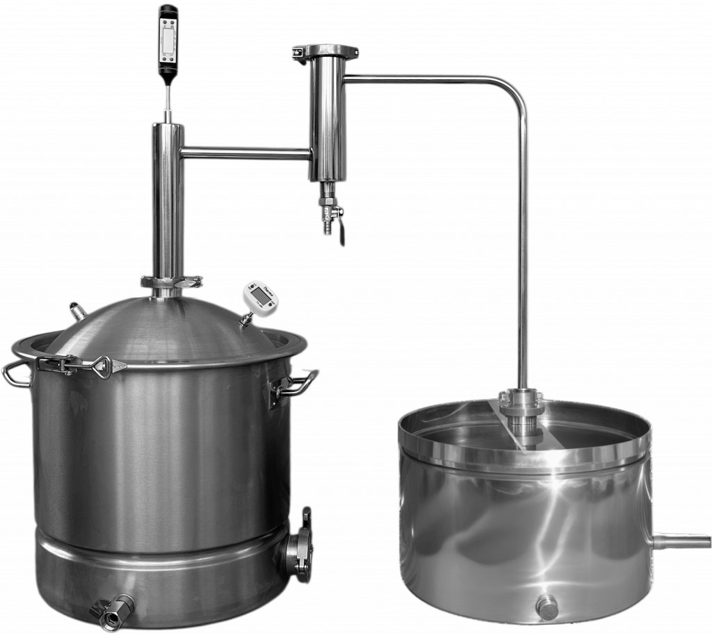 Aparat de țuică Добрый жар Дачный Премиум 50л