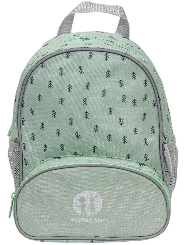 Rucsac pentru copii Petite&Mars Backie Green Trees (506111)