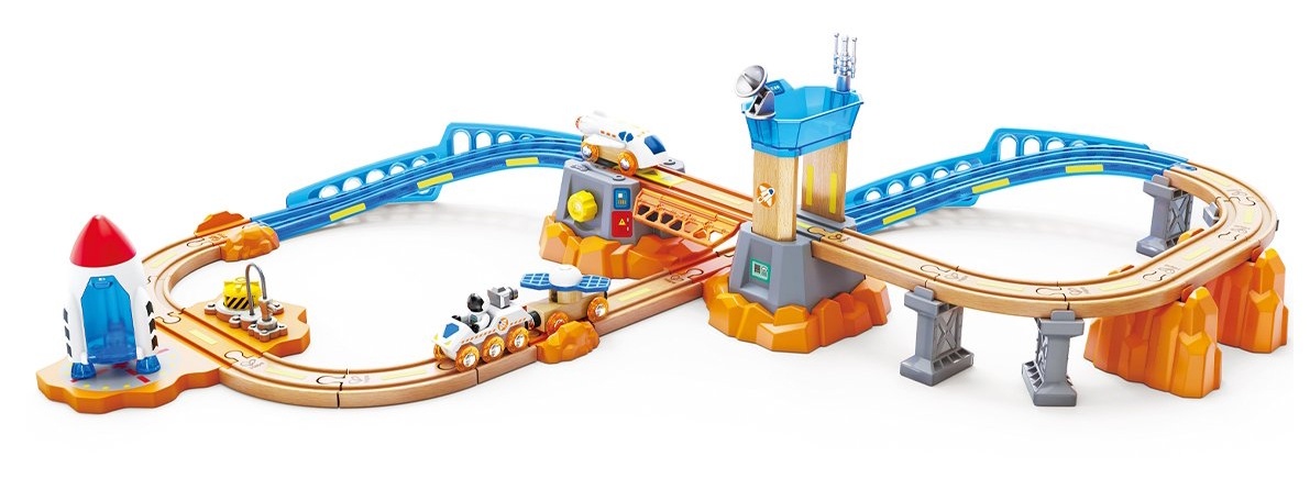 Drumul de joacă pentru copii Hape Mars Mission Launch (E3798)