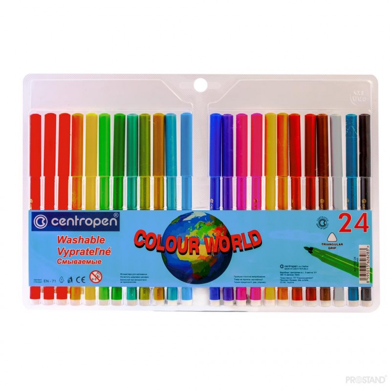 Set carioci Centropen 24 Colors (7790-24)