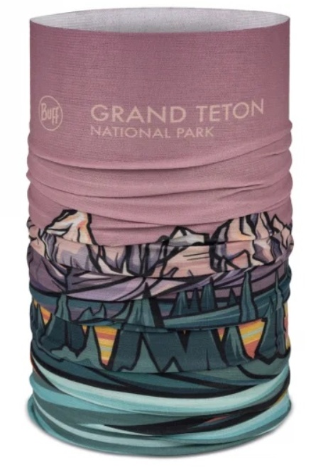 Headwear multifuncțional Buff Coolnet UV Grand Teton