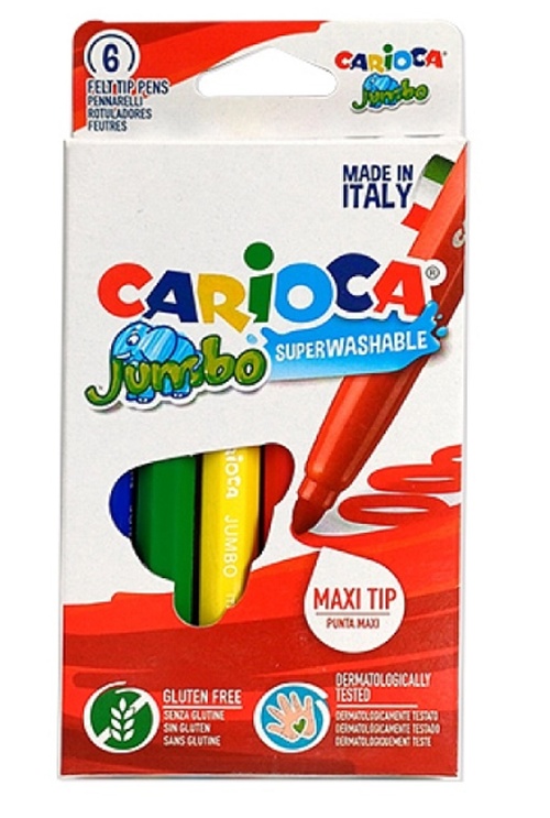 Set carioci Carioca Jumbo (53185) 6pcs