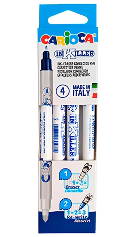 Set de pixuri Carioca Inkiller (53294) 4pcs