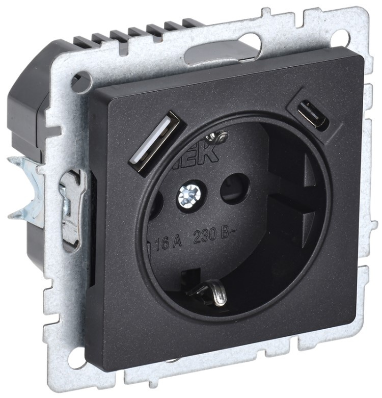 Priză IEK BR-R14-16-U22-018-K02