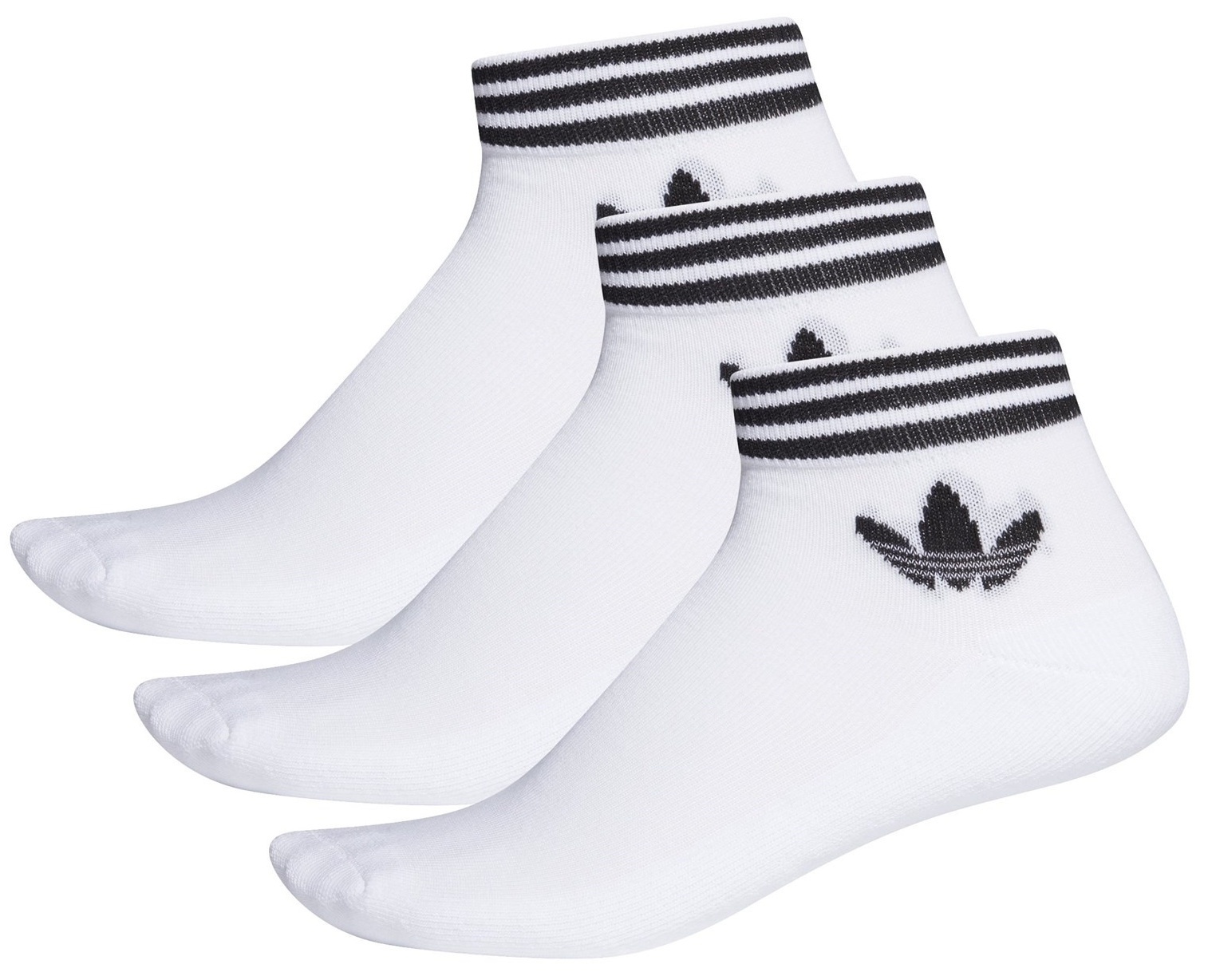 Ciorapi pentru bărbați Adidas Tref Ank Sck Hc White/Black, s.39-42