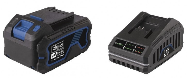 Baterie + încărcător Scheppach SBSK4.04