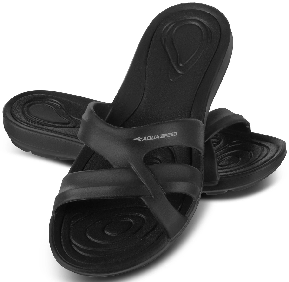 Șlapi pentru femei Aqua Speed Panama 38 Black