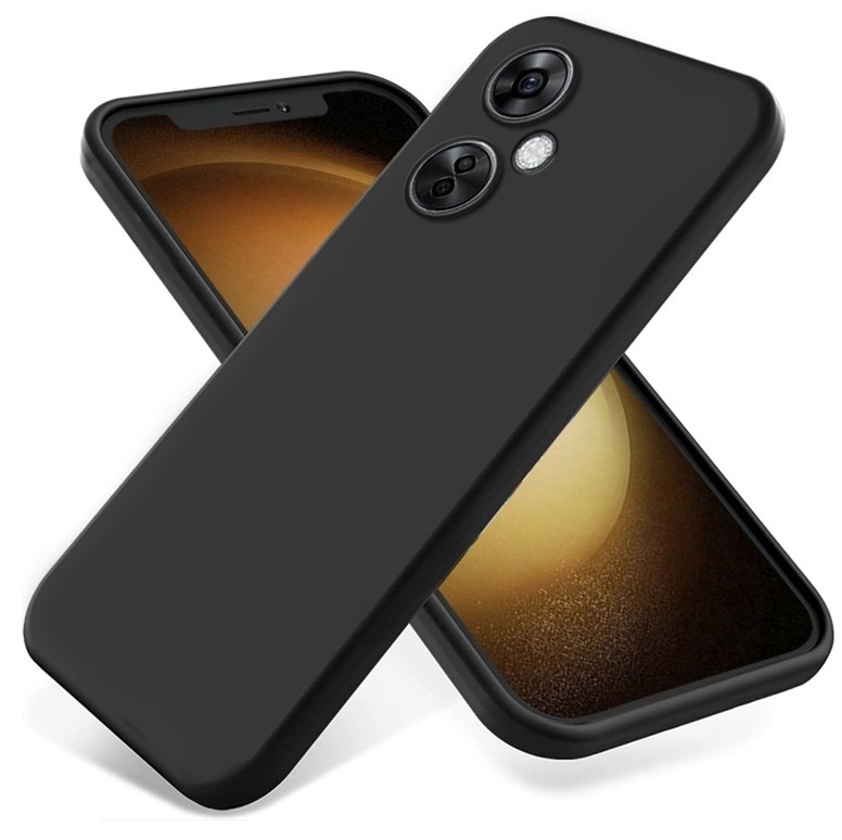 Husa de protecție Helmet Case Liquid Silicone OnePlus CE3 Lite Black (HMTCLSOPCE3LBK)