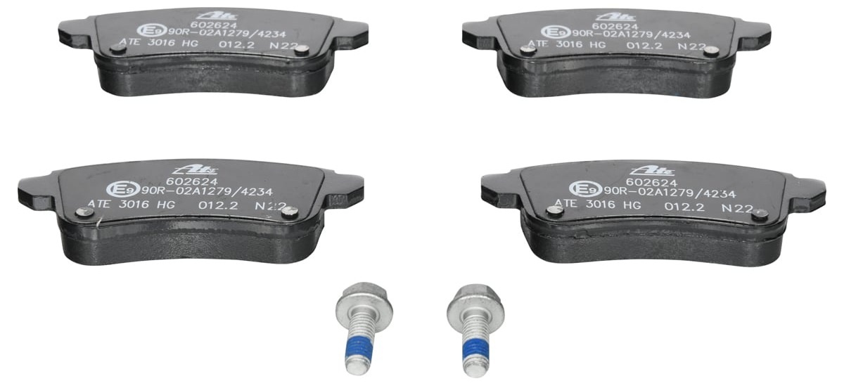 Set placute frână ATE 13.0460-2624.2
