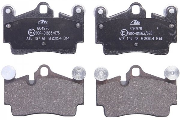 Set placute frână ATE 13.0460-4976.2