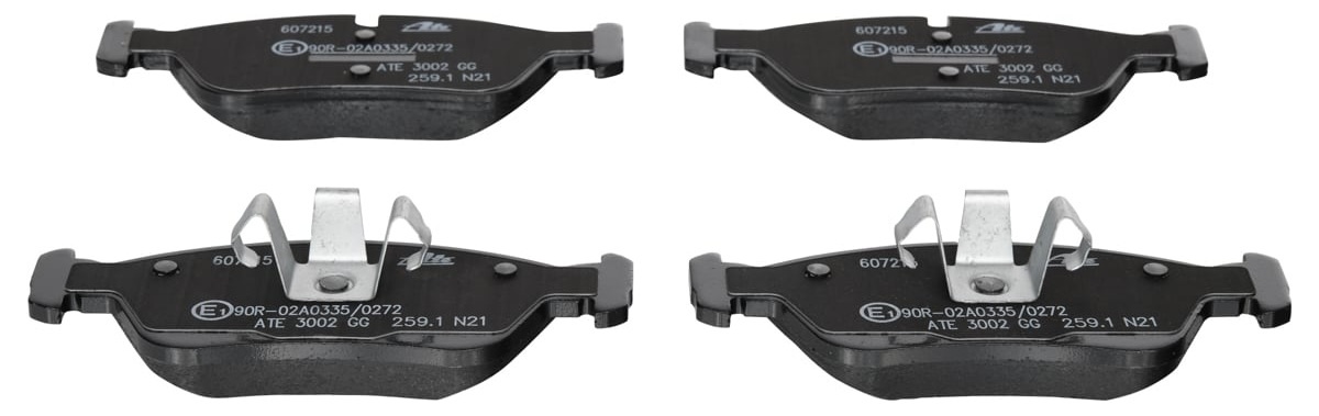 Set placute frână ATE 13.0460-7215.2