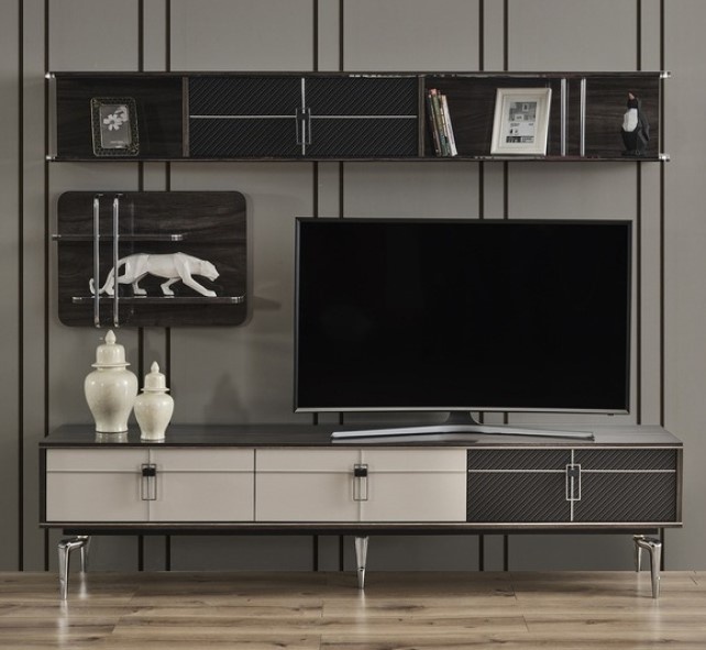 Comodă TV Dizayno Home Hilton Metal Leg (4601-200-T)