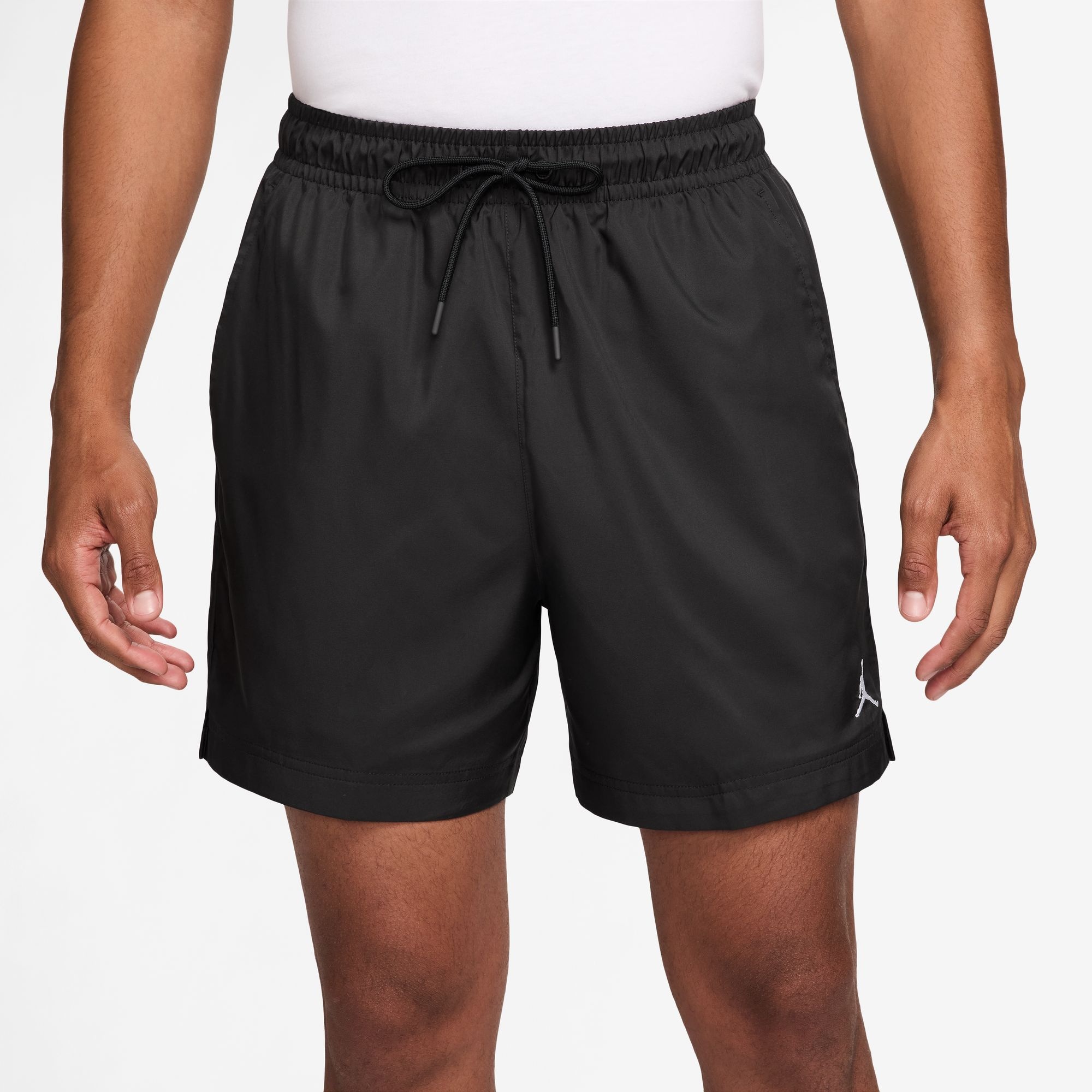 Pantaloni scurți pentru bărbați Nike M Jordan Poolsd Lbr 5In Black/White, s.XL