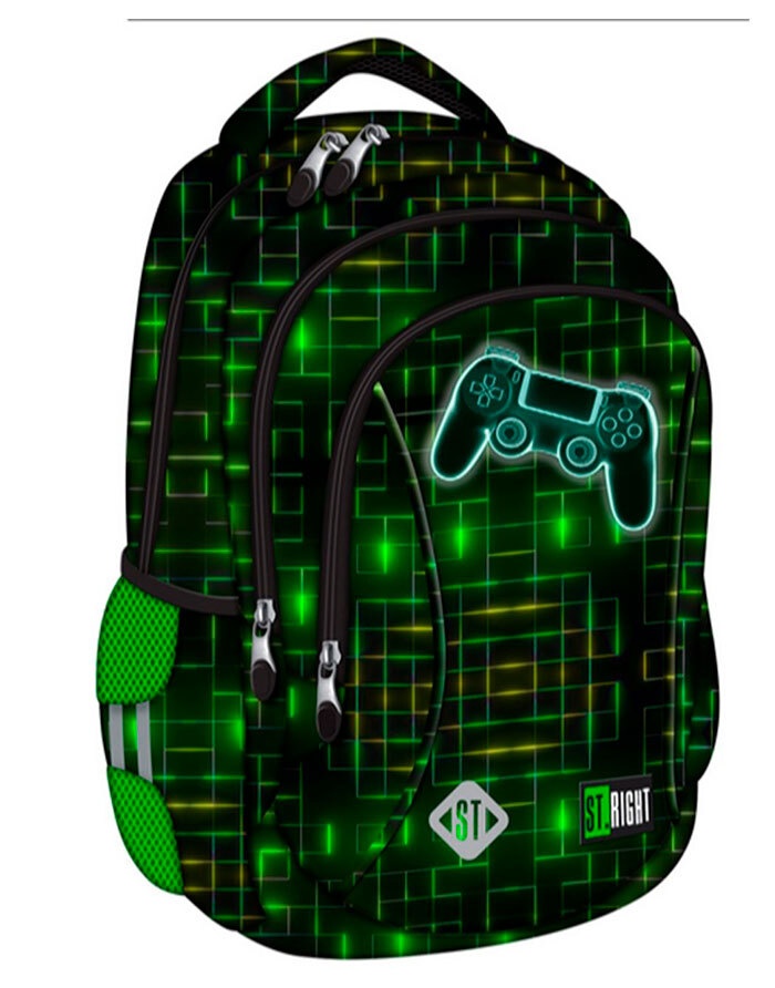Rucsac școlar St.Right Neon Pad 568171