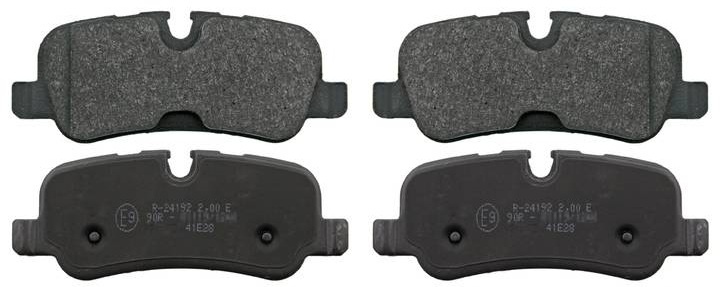 Set placute frână MOTAQUIP LVXL1197