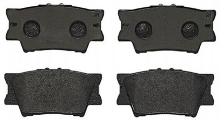 Set placute frână MOTAQUIP LVXL1307